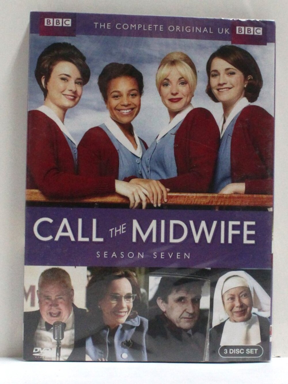 Call The Midwife Season Seven Unopened or Sealed 3 Disc DVD Set